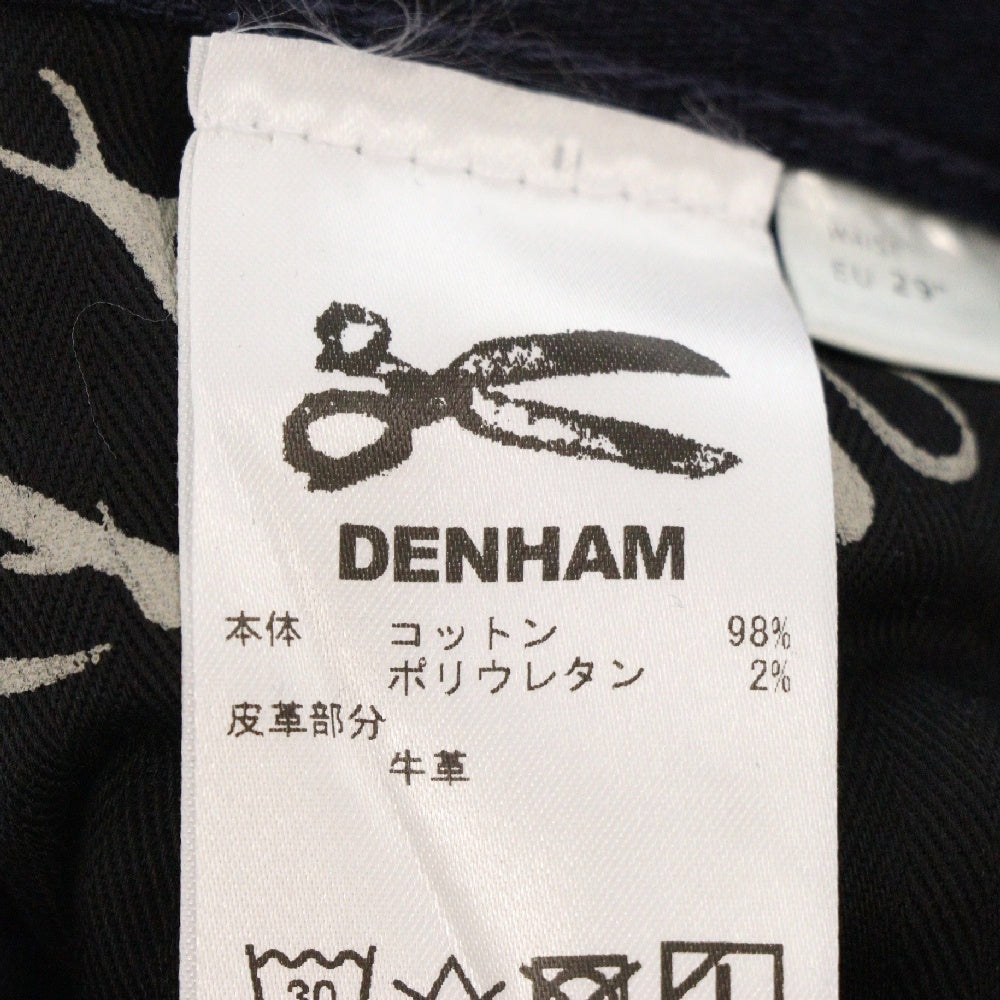 DENHAM(デンハム) RAZOR LIMITED レイザー セルビッチ ウォッシュ加工 ボタンフライ コットン デニムパンツ インディゴ 27180-3-11035