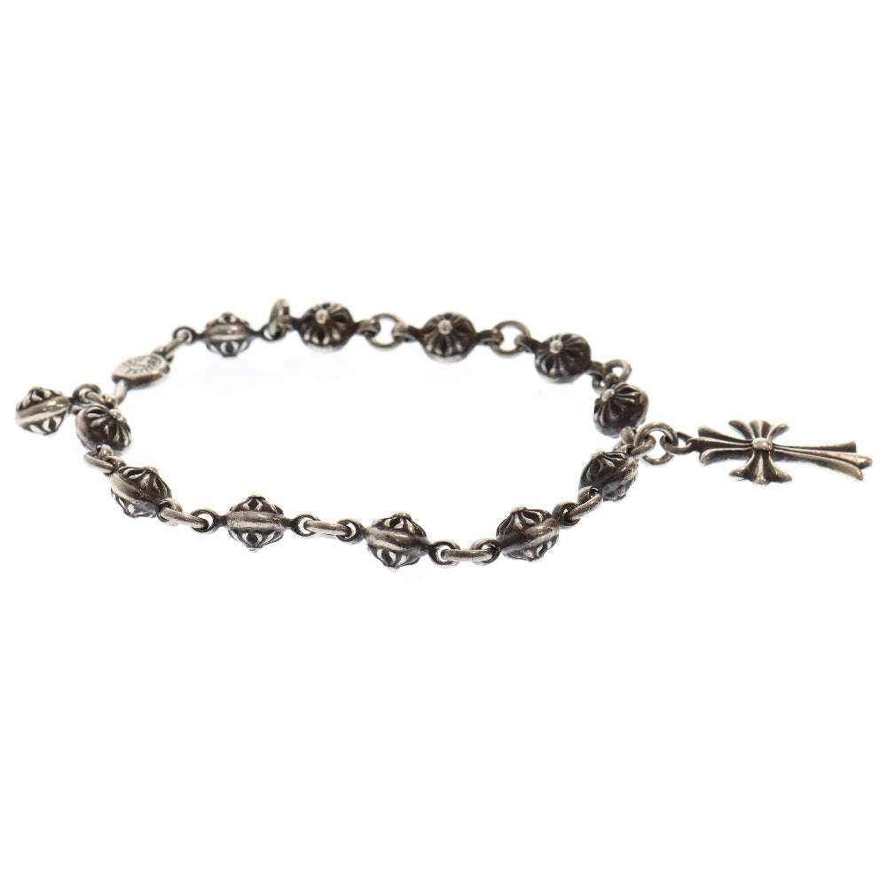 CHROME HEARTS(クロムハーツ) NO1 BALL CH CROSS #1クロスボールタイニーCHクロス シルバーブレスレット