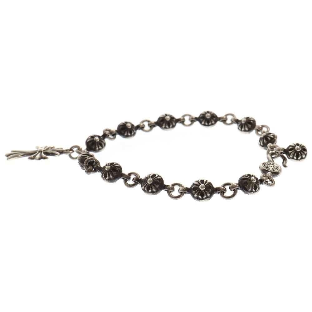 CHROME HEARTS(クロムハーツ) NO1 BALL CH CROSS #1クロスボールタイニーCHクロス シルバーブレスレット