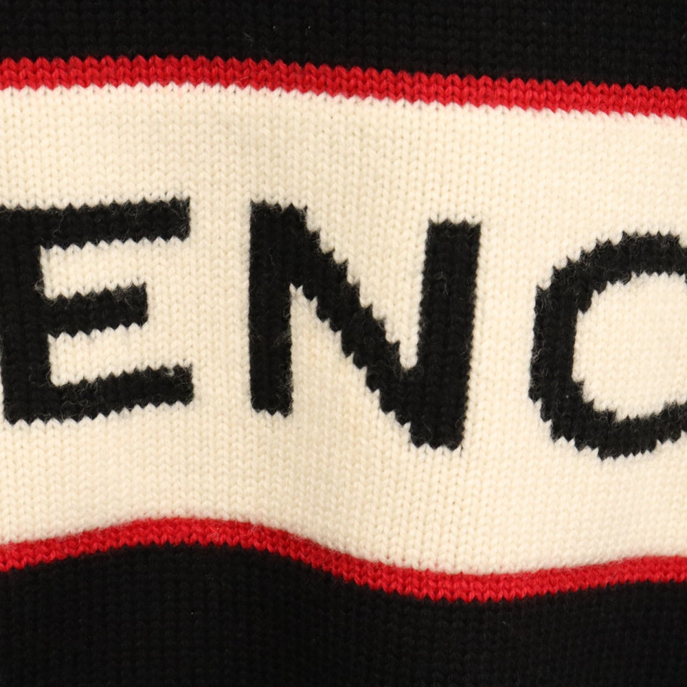 GIVENCHY(ジバンシィ) 20AW Band Heavy Sweater バンド ヘビー セーター クルーネックニット ブラック BM900G400M