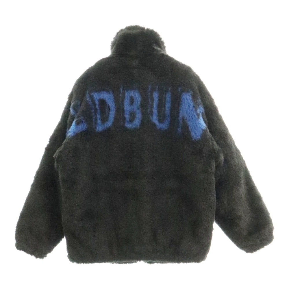 WACKO MARIA(ワコマリア) 21AW ×WILD BUNCH FUR COACH JACKET ワイルド バンチ ファー ジップアップ コーチ ジャケット ブラック WB-WM-BL01