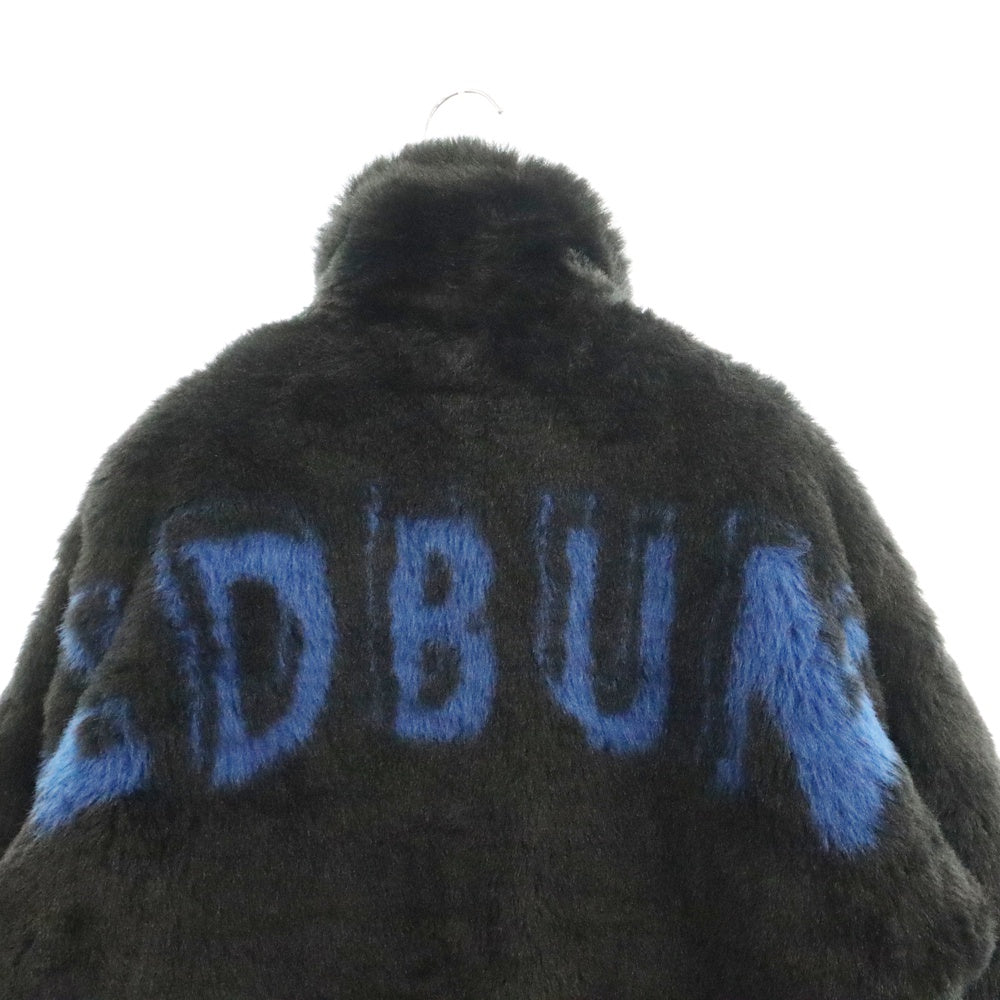 WACKO MARIA(ワコマリア) 21AW ×WILD BUNCH FUR COACH JACKET ワイルド バンチ ファー ジップアップ コーチ ジャケット ブラック WB-WM-BL01