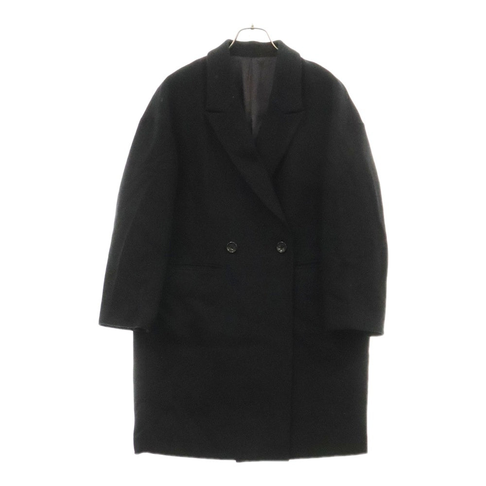 UNITED ARROWS(ユナイテッドアローズ) メリノウール テーラードカラー コクーン チェスターコート ブラック レディース 1625-699-4152