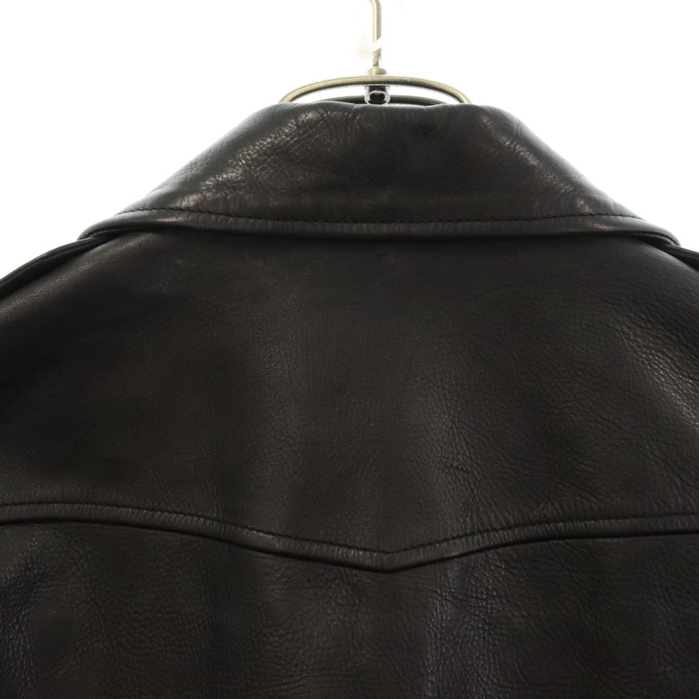 rag & bone(ラグアンドボーン) カウレザー ジップアップ ダブル ライダース ジャケット ブラック 04T-01858315 レディース