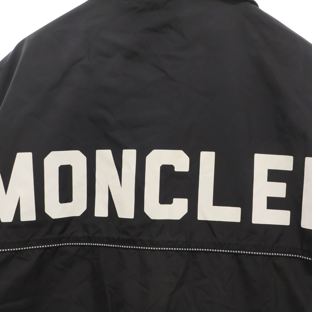 MONCLER(モンクレール) 19AW CHARENTE バックロゴプリント ナイロン ロングコート ブラック E20934902100 レディース
