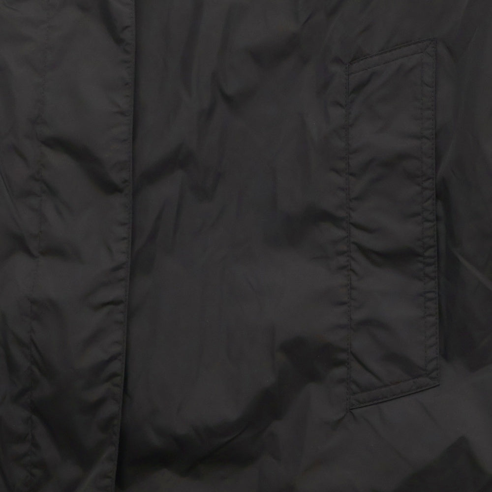 MONCLER(モンクレール) 19AW CHARENTE バックロゴプリント ナイロン ロングコート ブラック E20934902100 レディース