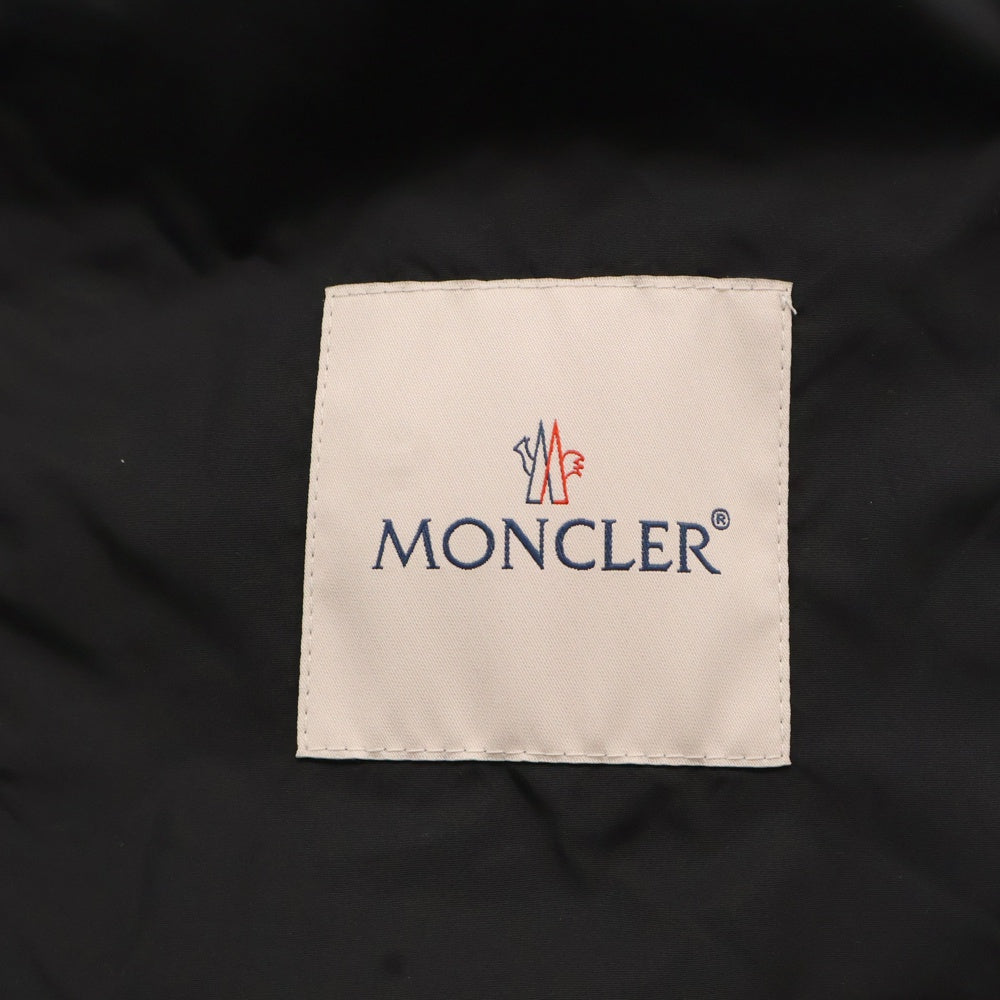 MONCLER(モンクレール) 19AW CHARENTE バックロゴプリント ナイロン ロングコート ブラック E20934902100 レディース