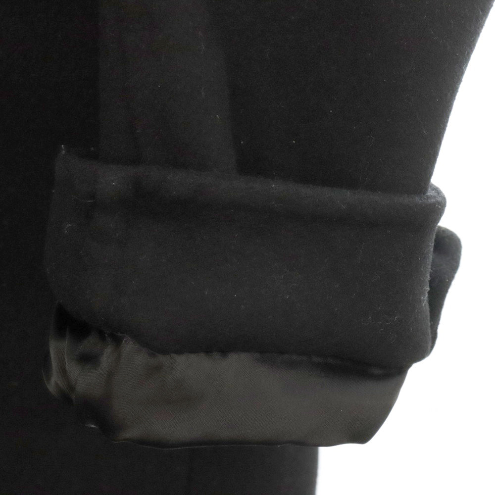 Rick Owens(リックオウエンス) 19AW Long Moreau Coat ロング モロー メルトンウール チェスターコート ブラック RU19F4952-DDW
