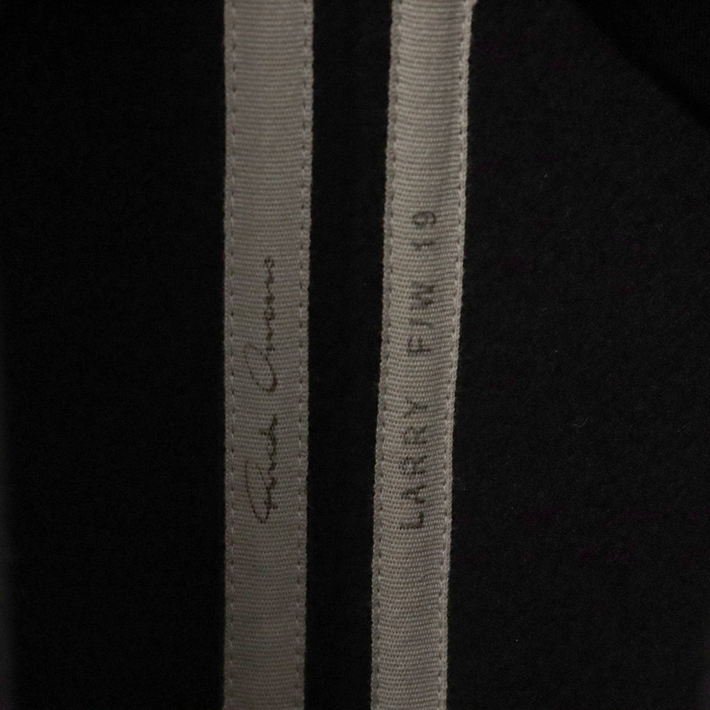 Rick Owens(リックオウエンス) 19AW Long Moreau Coat ロング モロー メルトンウール チェスターコート ブラック RU19F4952-DDW