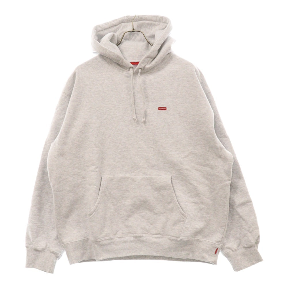 SUPREME(シュプリーム) Small Box Logo Hooded Sweatshirt スモールボックスロゴ フーデッド スウェットトレーナー プルオーバーパーカー グレー