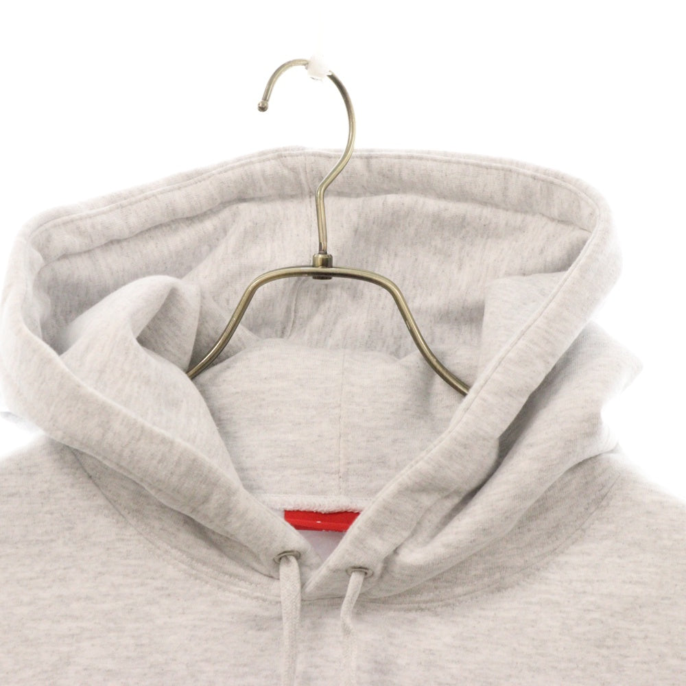 SUPREME(シュプリーム) Small Box Logo Hooded Sweatshirt スモールボックスロゴ フーデッド スウェットトレーナー プルオーバーパーカー グレー