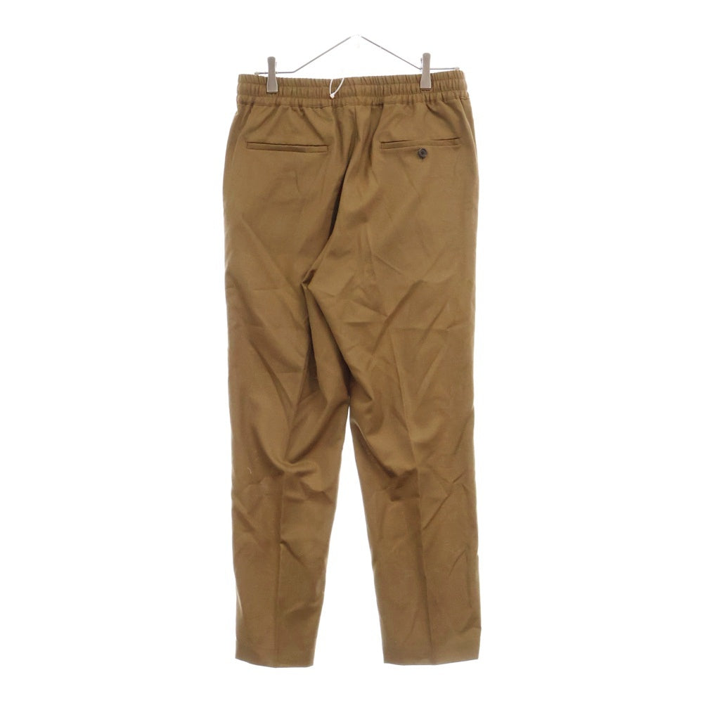 MARKAWARE(マーカウェア) 23AW Peg Top Easy Pants ペグトップ イージー ウール スラックスパンツ ブラウン A23A-13PT02C