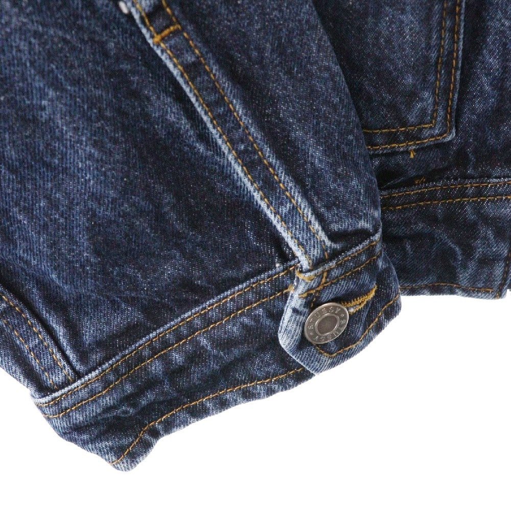 STUSSY(ステューシー) SS-LINK ZIP WORK JACKET SSリンクロゴ ジップアップ ワーク デニムジャケット インディゴ 115675