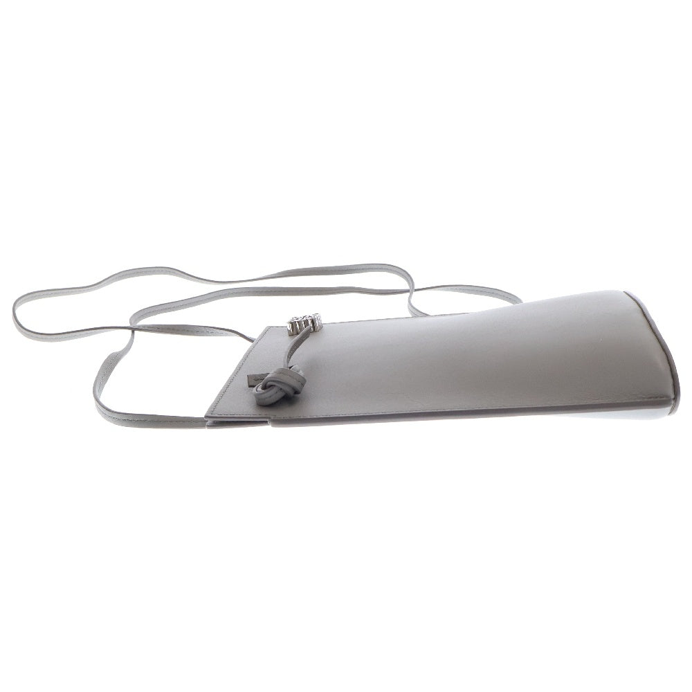 LOEWE(ロエベ) ダイスポケット クラシックカーフ レザークロスボディ ショルダーバッグ グレー レディース C630R12X01