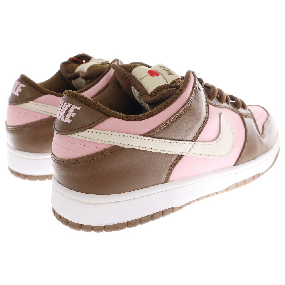 NIKE SB(ナイキエスビー) 【観賞用 2005年製】 ×STUSSY DUNK LOW PRO CHERRY ステューシー ダンク プロ チェリー ローカットスニーカー ピンク/ブラウン US9/27.0cm 304292-671