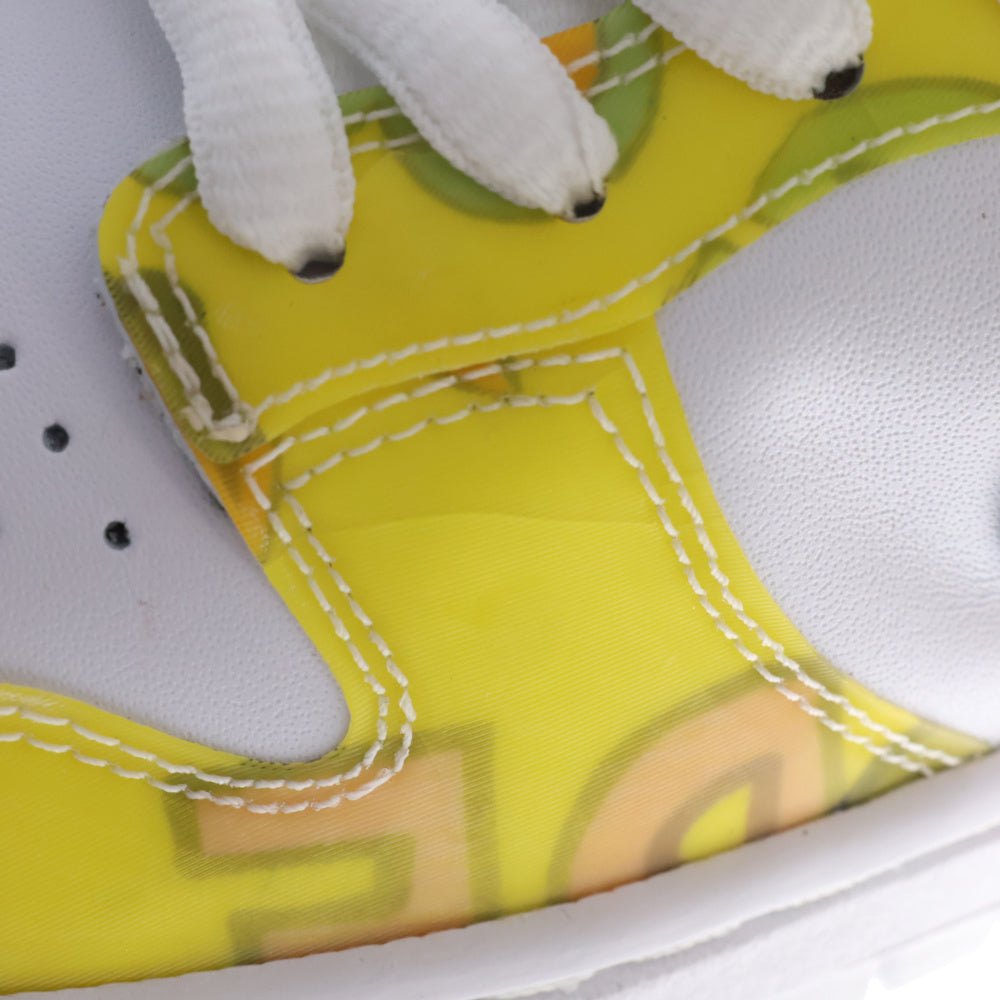 NIKE SB(ナイキエスビー) 【観賞用 2005年製】 DUNK LOW PRO SB DE LA SOUL ダンク ロー プロ デラソウル ローカットスニーカー ホワイト/イエロー US9/27.0cm 304292-171