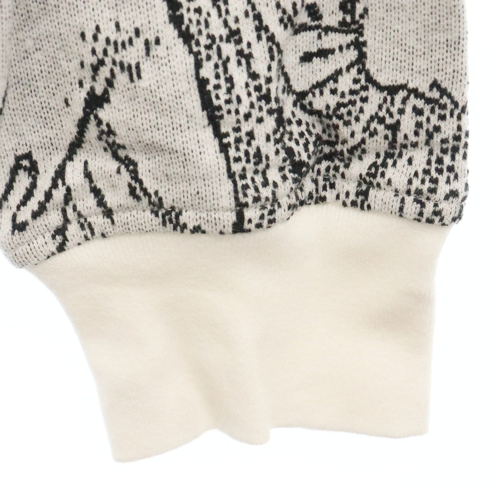 SUPREME(シュプリーム) ×akira Syringe Jacquard Sweat Trainer シリンジ ジャガード クルーネック スウェット トレーナー ホワイト/ブラック