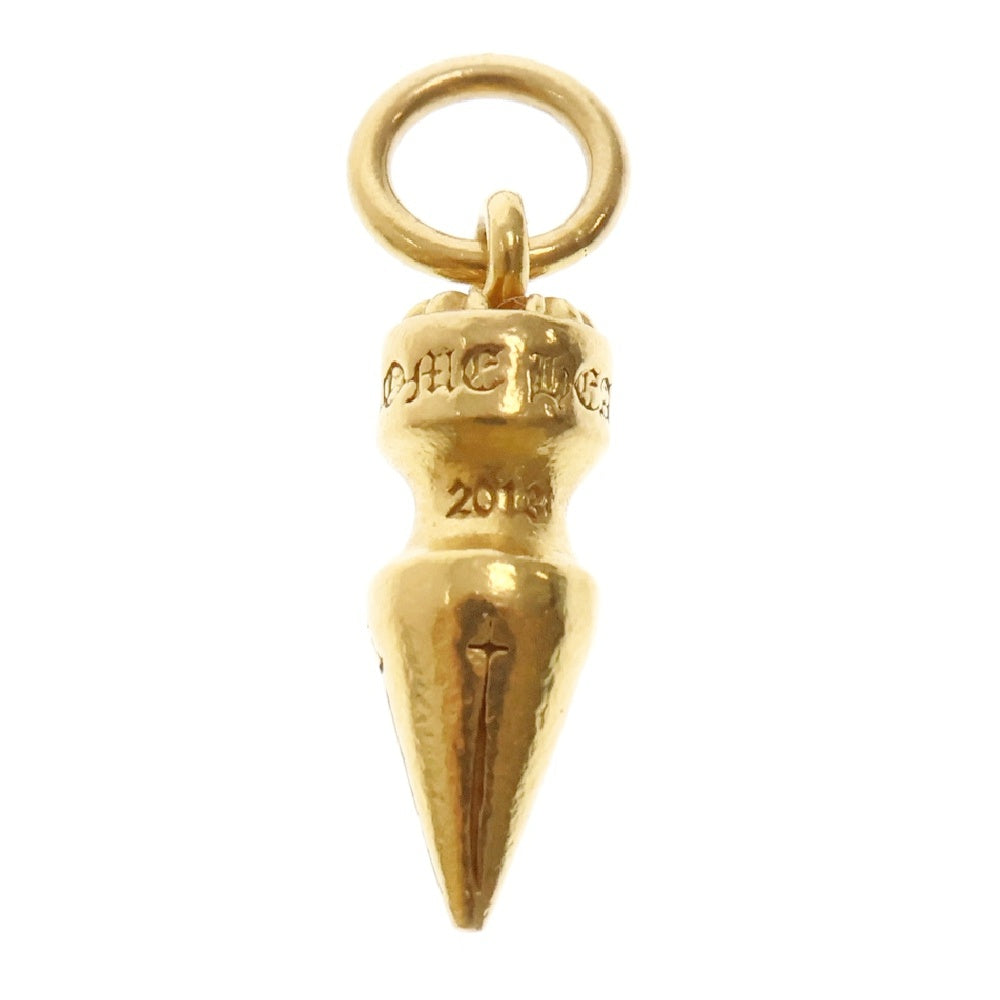 CHROME HEARTS(クロムハーツ) 22K SPIKE CHARM スパイク チャーム ペンダントトップ ゴールド