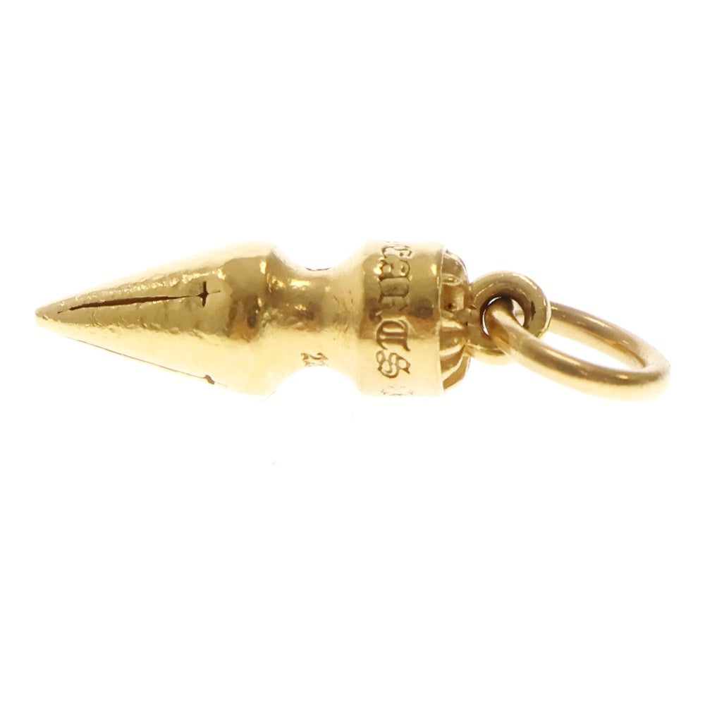 CHROME HEARTS(クロムハーツ) 22K SPIKE CHARM スパイク チャーム ペンダントトップ ゴールド