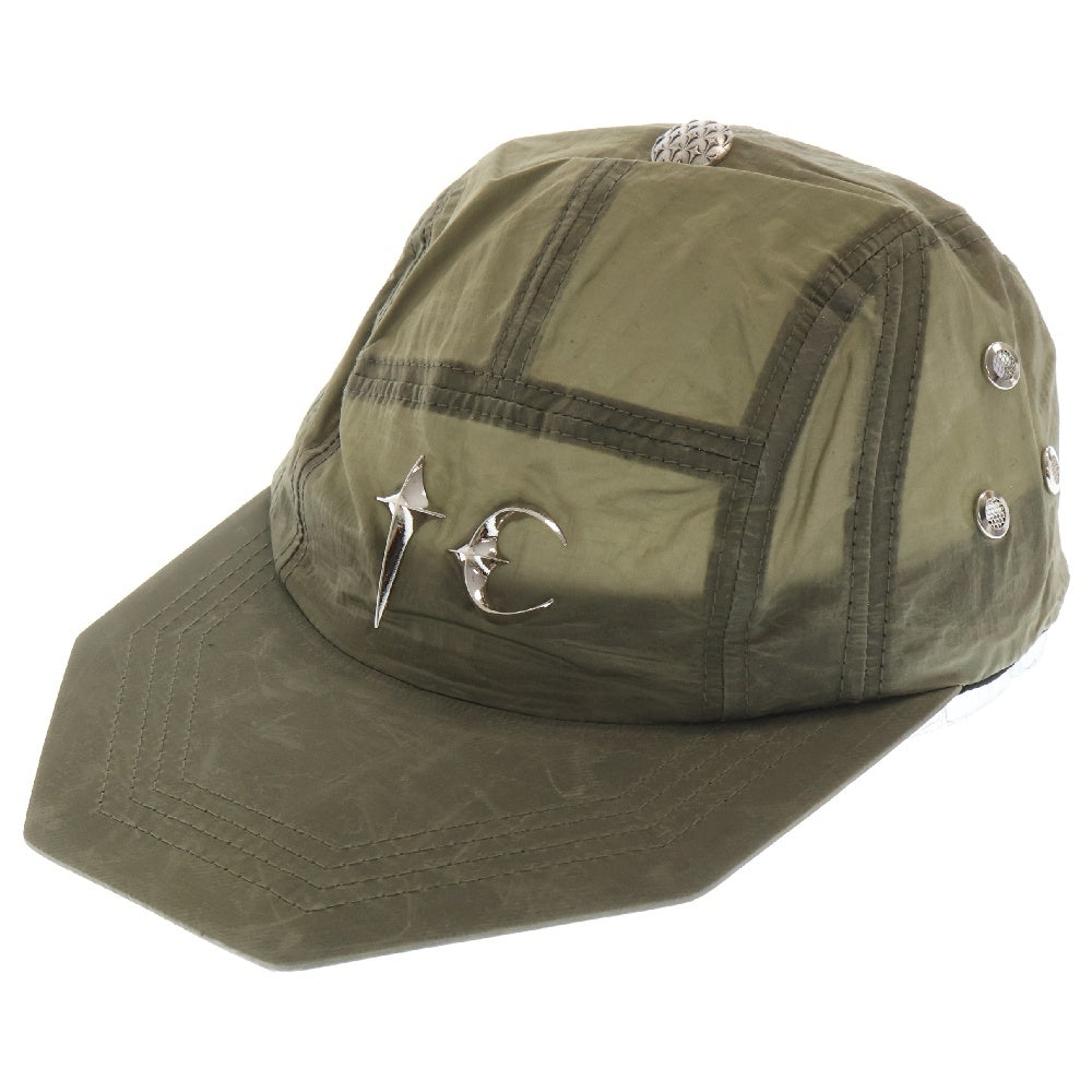 THUG CLUB(サグクラブ) 24AW Bio Recycle Cap リナイロン アーミーキャップ 帽子 カーキ TC24AC2101