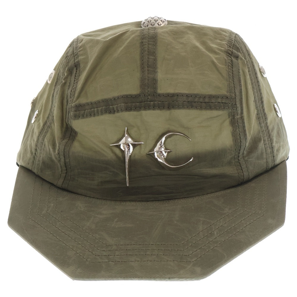 THUG CLUB(サグクラブ) 24AW Bio Recycle Cap リナイロン アーミーキャップ 帽子 カーキ TC24AC2101