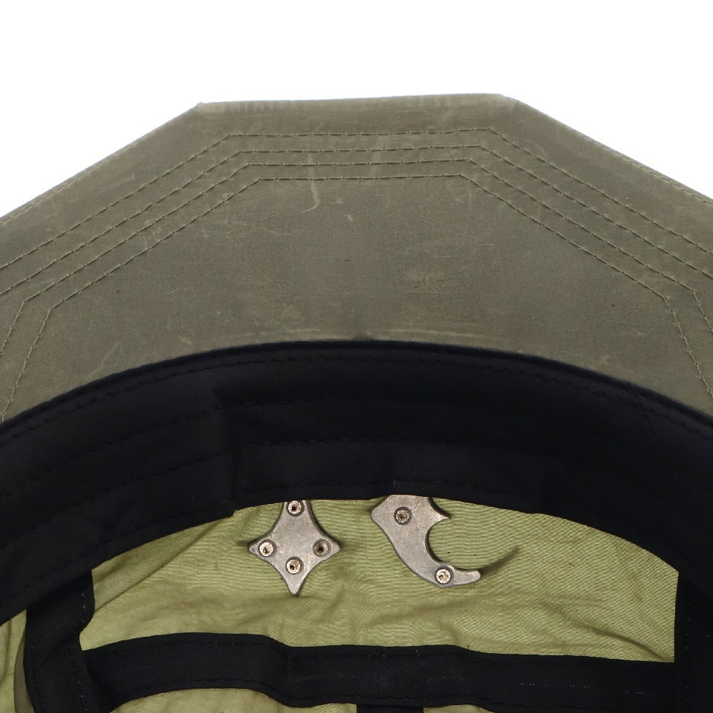 THUG CLUB(サグクラブ) 24AW Bio Recycle Cap リナイロン アーミーキャップ 帽子 カーキ TC24AC2101