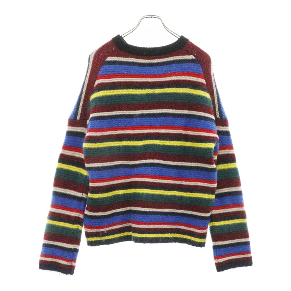 KENZO(ケンゾー) Multicolor Jumping Tiger Knit Striped Sweater マルチカラー ジャンピング タイガー ニット ストライプ ニット セーター マルチ