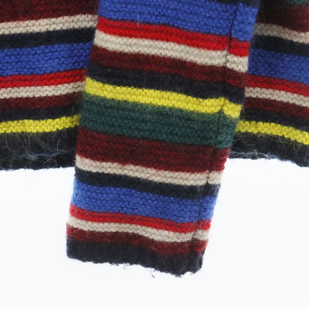 KENZO(ケンゾー) Multicolor Jumping Tiger Knit Striped Sweater マルチカラー ジャンピング タイガー ニット ストライプ ニット セーター マルチ