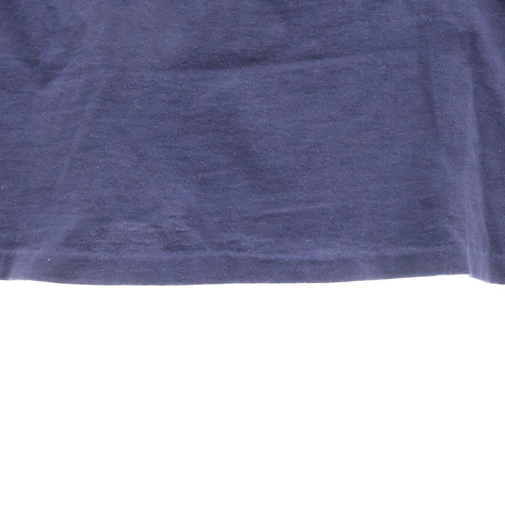 VINTAGE(ヴィンテージ) 80S POWELL PERALTA SKATE SKELTON パウエルペラルタ スケート スケルトン クルーネック 長袖Tシャツ カットソー ネイビー
