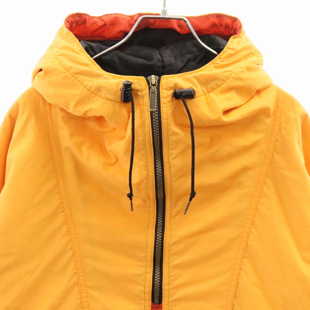 L.L.Bean(エルエルビーン) 90S Thinsulate 中綿 チロリアンテープ フーデッド アノラックパーカー イエロー/レッド/ブラック 0T453