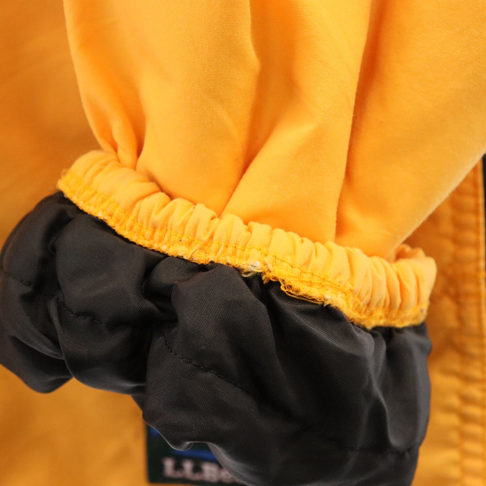 L.L.Bean(エルエルビーン) 90S Thinsulate 中綿 チロリアンテープ フーデッド アノラックパーカー イエロー/レッド/ブラック 0T453