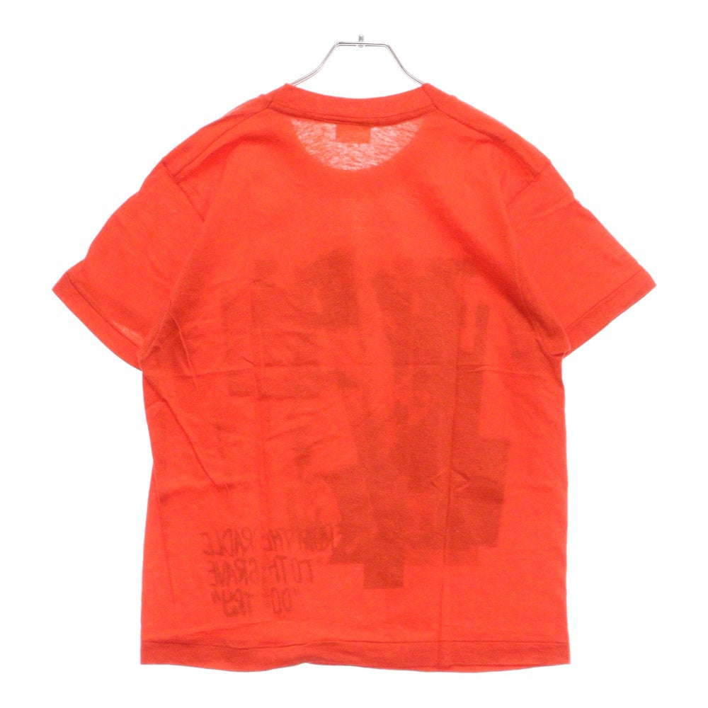 FIRSTRUST(ファーストラスト) RIVER FOREVER / T-SHIRT リバー・フェニックス フォトプリント半袖Tシャツ オレンジ