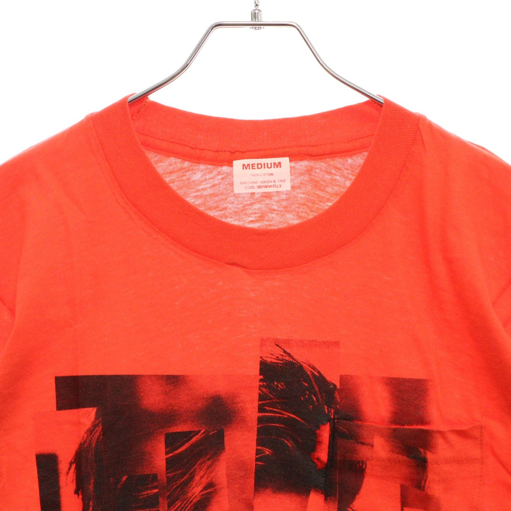 FIRSTRUST(ファーストラスト) RIVER FOREVER / T-SHIRT リバー・フェニックス フォトプリント半袖Tシャツ オレンジ