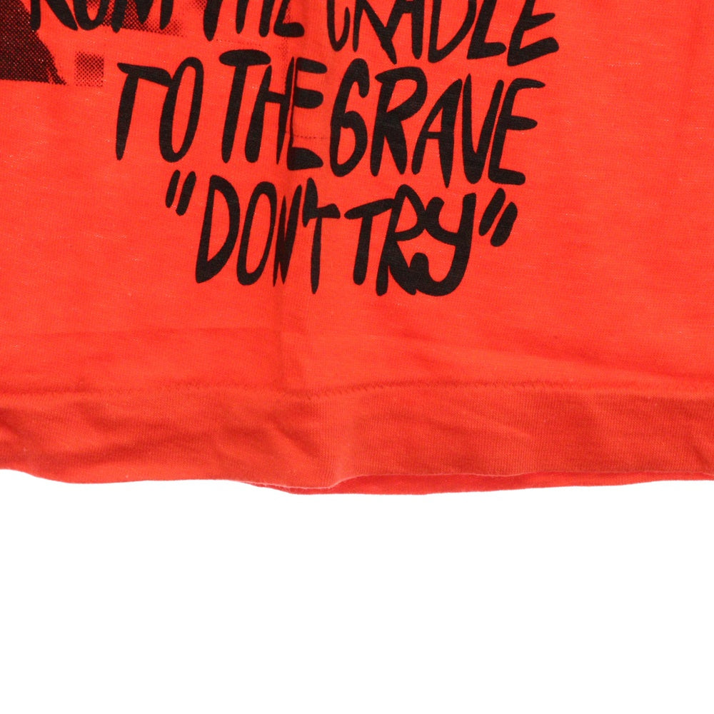 FIRSTRUST(ファーストラスト) RIVER FOREVER / T-SHIRT リバー・フェニックス フォトプリント半袖Tシャツ オレンジ