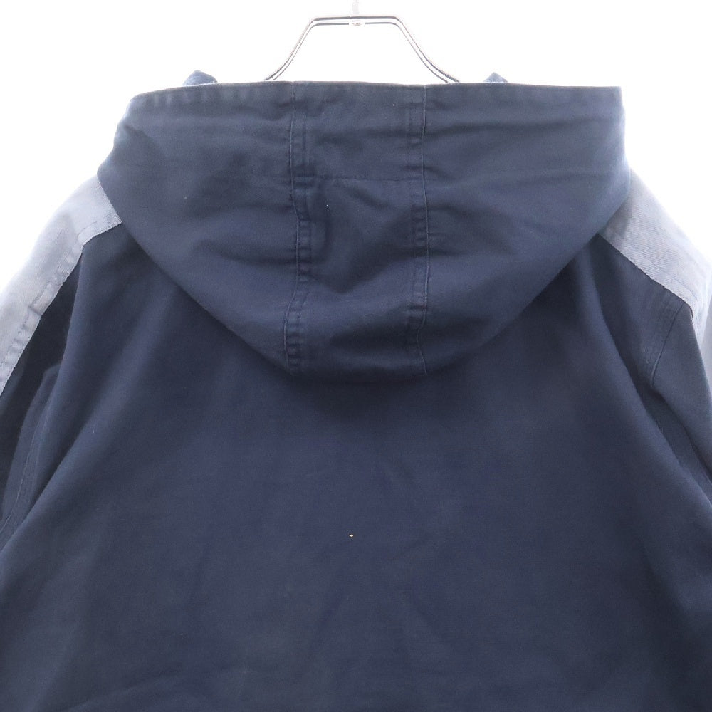 SUPREME(シュプリーム) 16SS Twill Anorak ツイルアノラック コットンハーフジップパーカー フーディ ネイビー