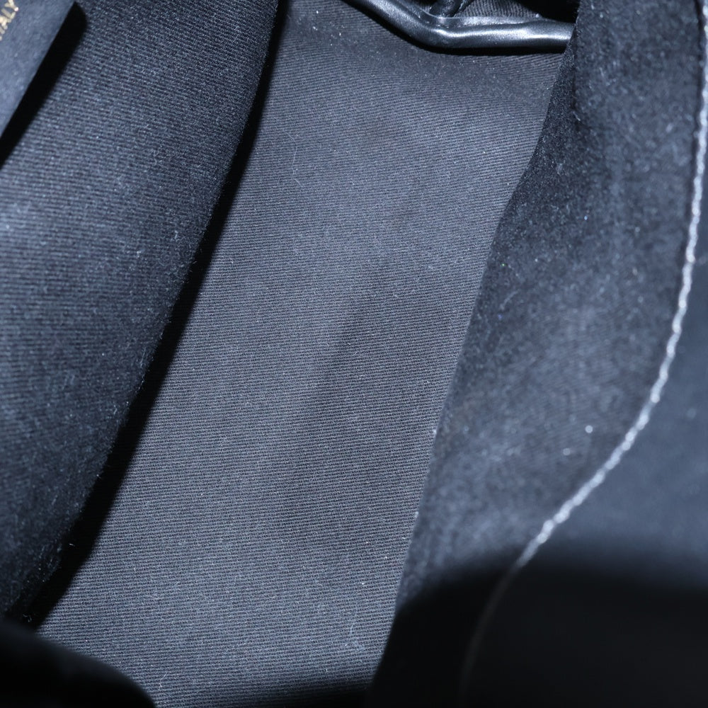 FERRAGAMO(フェラガモ) フロントロゴ ファブリック スモール トートバッグ ブラック 214988