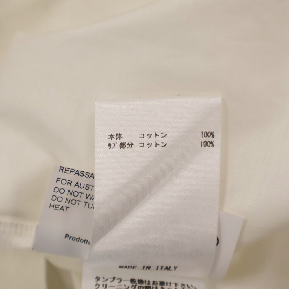 JIL SANDER(ジルサンダー) イタリア製 ストレッチコットン クルーネック 半袖Tシャツ カットソー ホワイト/ベージュ JSMH707000 MH247008