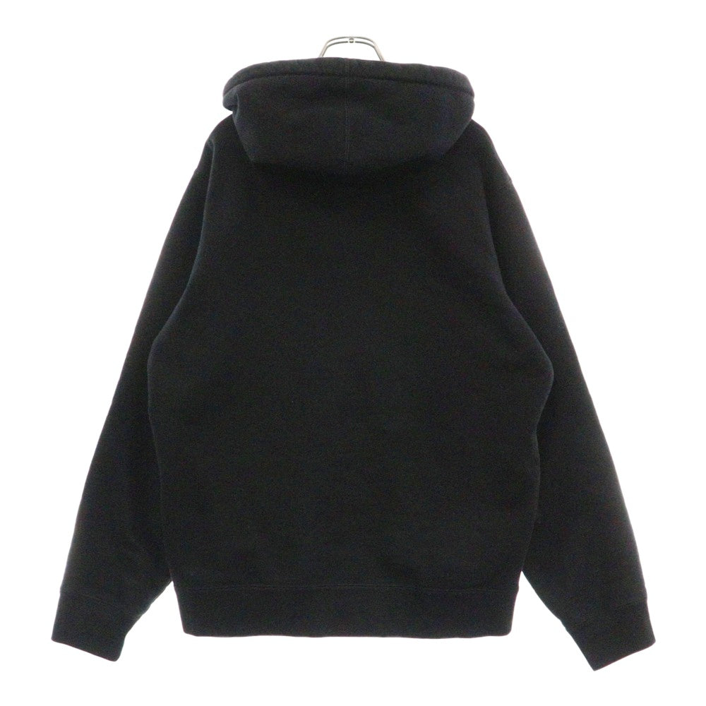 SUPREME(シュプリーム) 18SS Diagonal Hooded Sweatshirt ダイアナゴル フーディ プルオーバースウェットパーカー ブラック/ホワイト