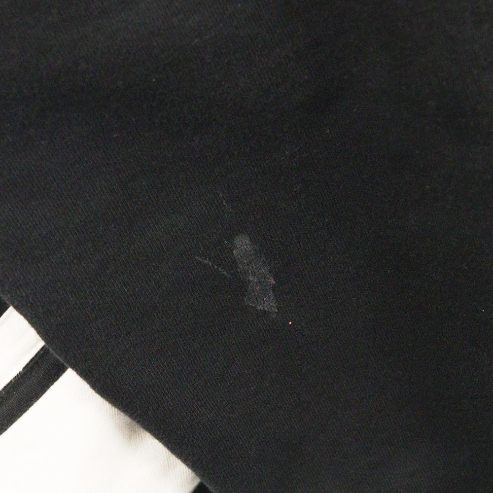 SUPREME(シュプリーム) 18SS Diagonal Hooded Sweatshirt ダイアナゴル フーディ プルオーバースウェットパーカー ブラック/ホワイト