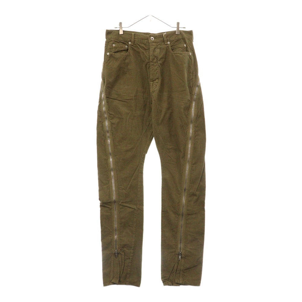 DRKSHDW(ダークシャドウ) 22SS BOLAN BANANA ボラン バナナ コーデュロイ パンツ カーキ DU02C5363