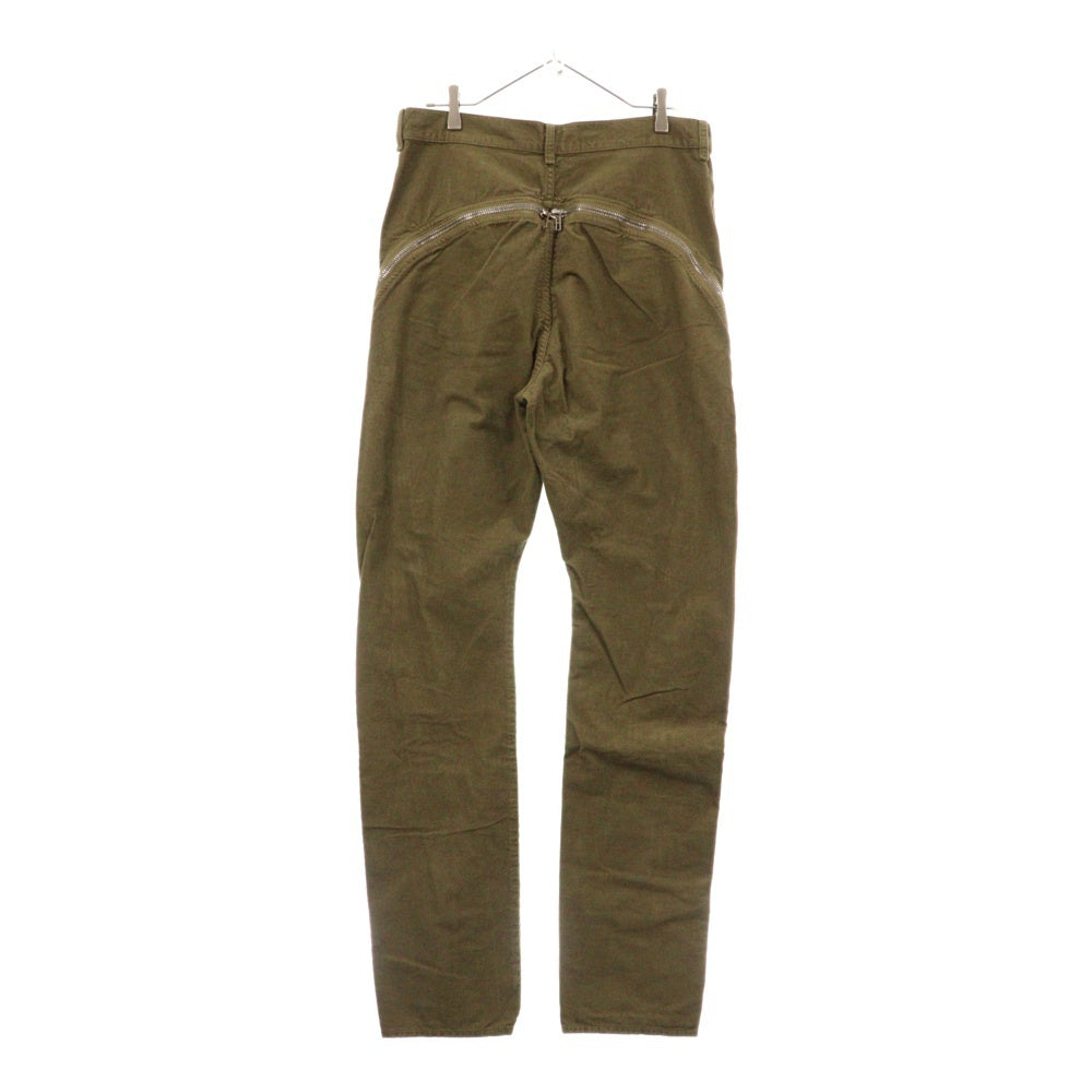 DRKSHDW(ダークシャドウ) 22SS BOLAN BANANA ボラン バナナ コーデュロイ パンツ カーキ DU02C5363