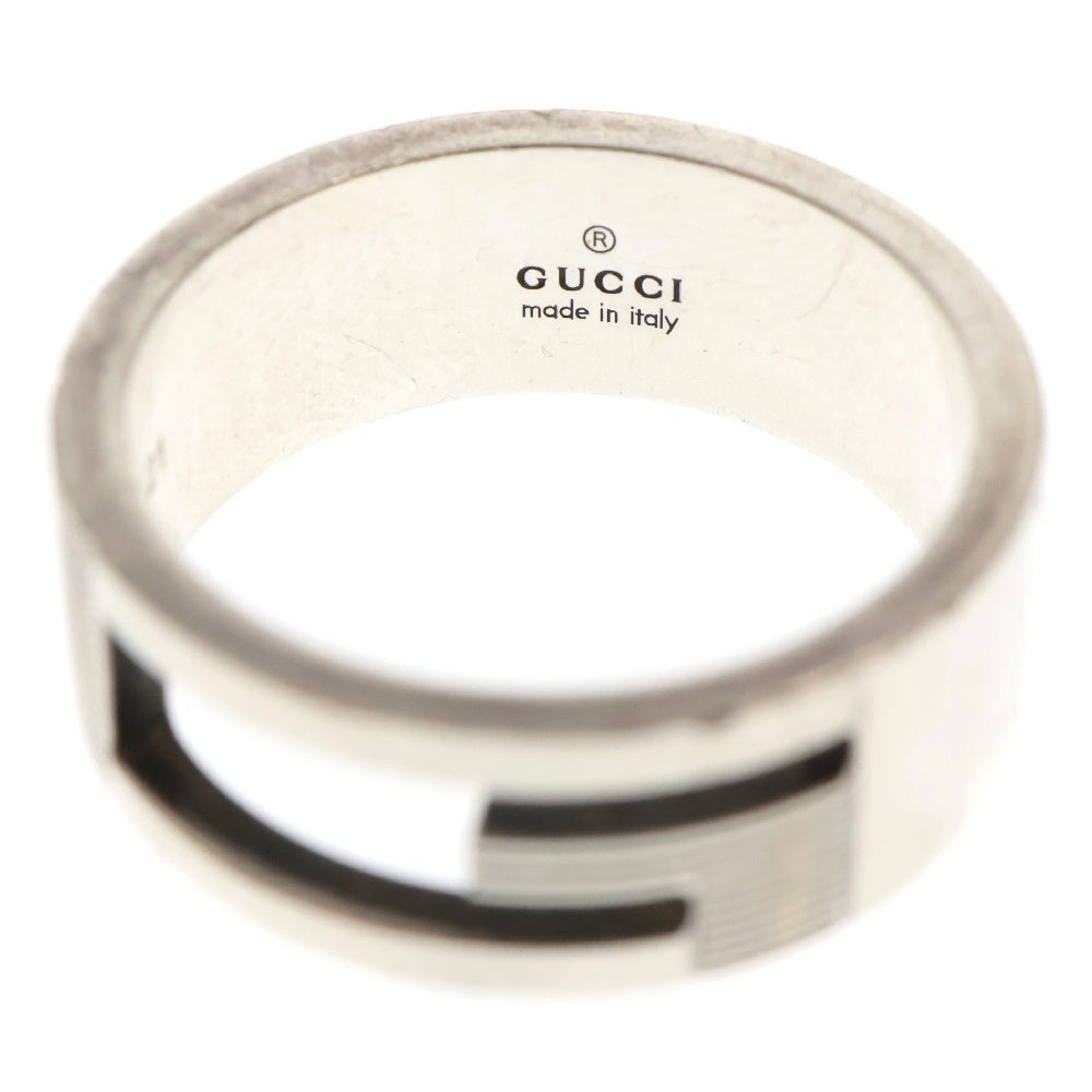 GUCCI(グッチ) ブランデッド レギュラー Gリング 指輪 シルバー 20号