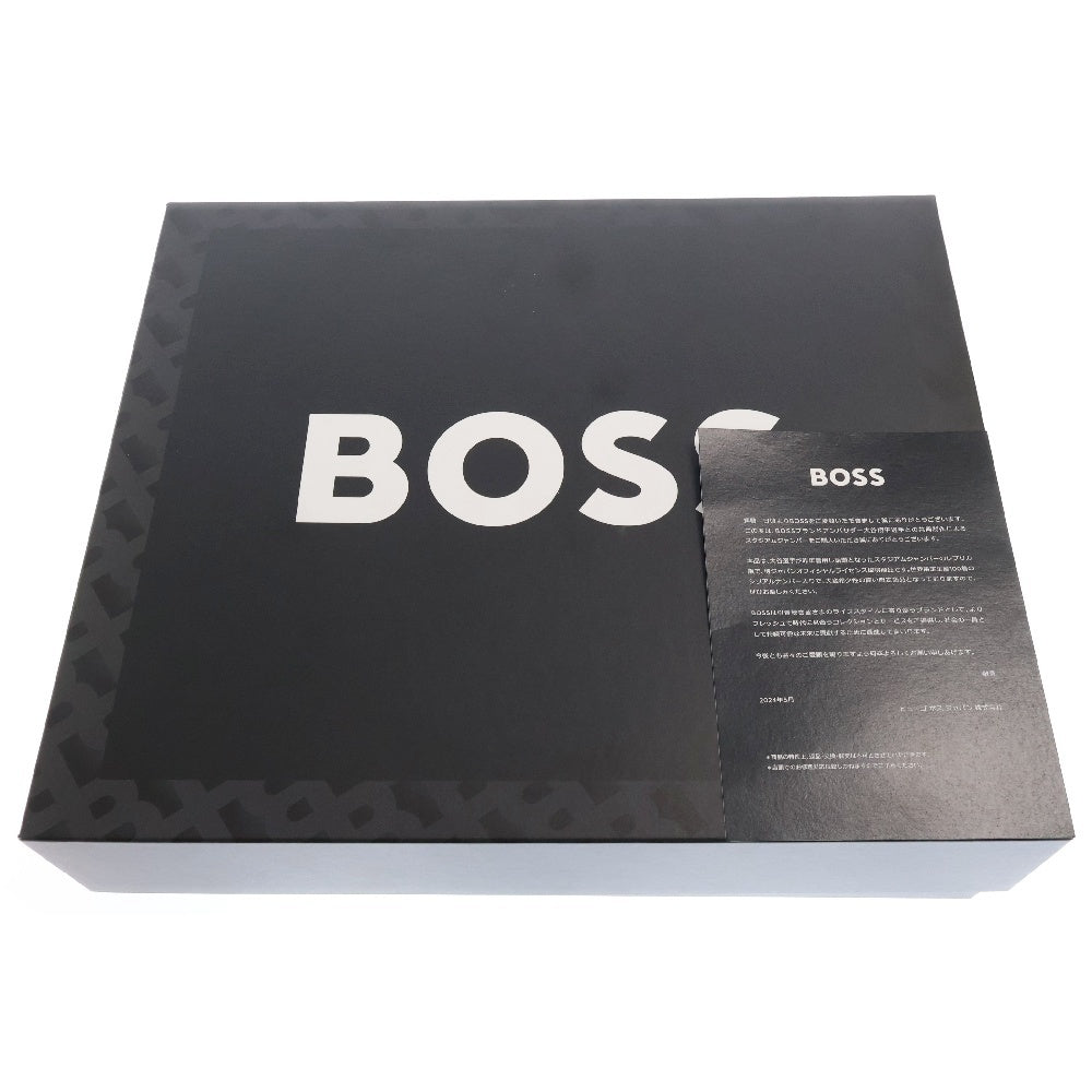 HUGO BOSS(ヒューゴボス) ×SHOHEI OHTANI 大谷翔平 100着限定 レザー/ウール バーシティジャケット スタジャン ブラック