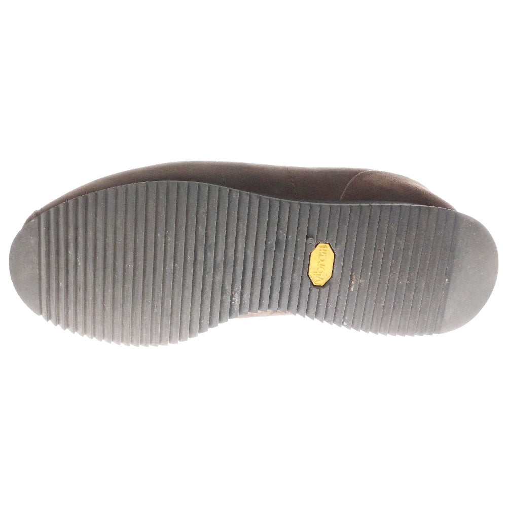 COOTIE PRODUCTIONS(クーティー プロダクションズ) ×Tomo&Co. RAJA JOG TRAINER ラジャ ジョグ トレーナー スエードレザー シャークソール ローカットスニーカー ブラウン TM-COOTIE-0002