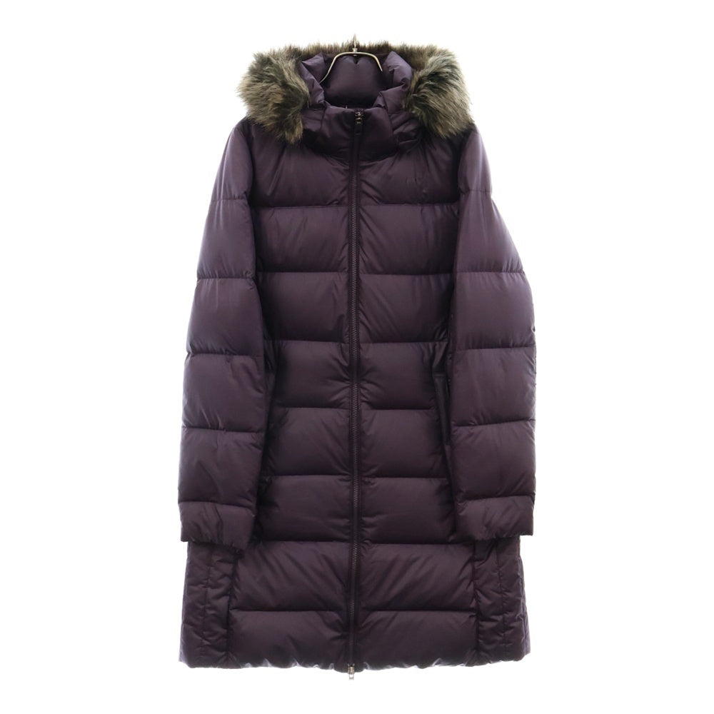 NIKE(ナイキ) WMNS 550 FILL DOWN フェイクファージップアップフィルダウンジャケット パープル 484684-679 レディース