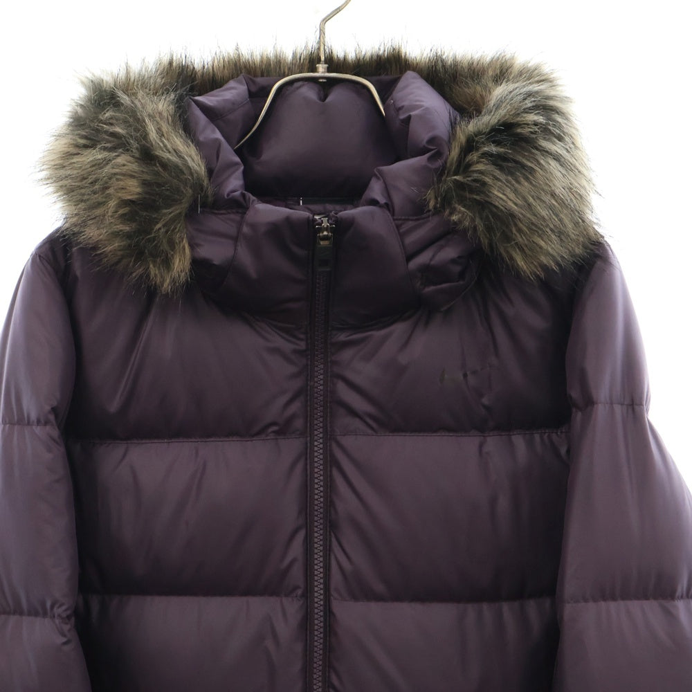 NIKE(ナイキ) WMNS 550 FILL DOWN フェイクファージップアップフィルダウンジャケット パープル 484684-679 レディース