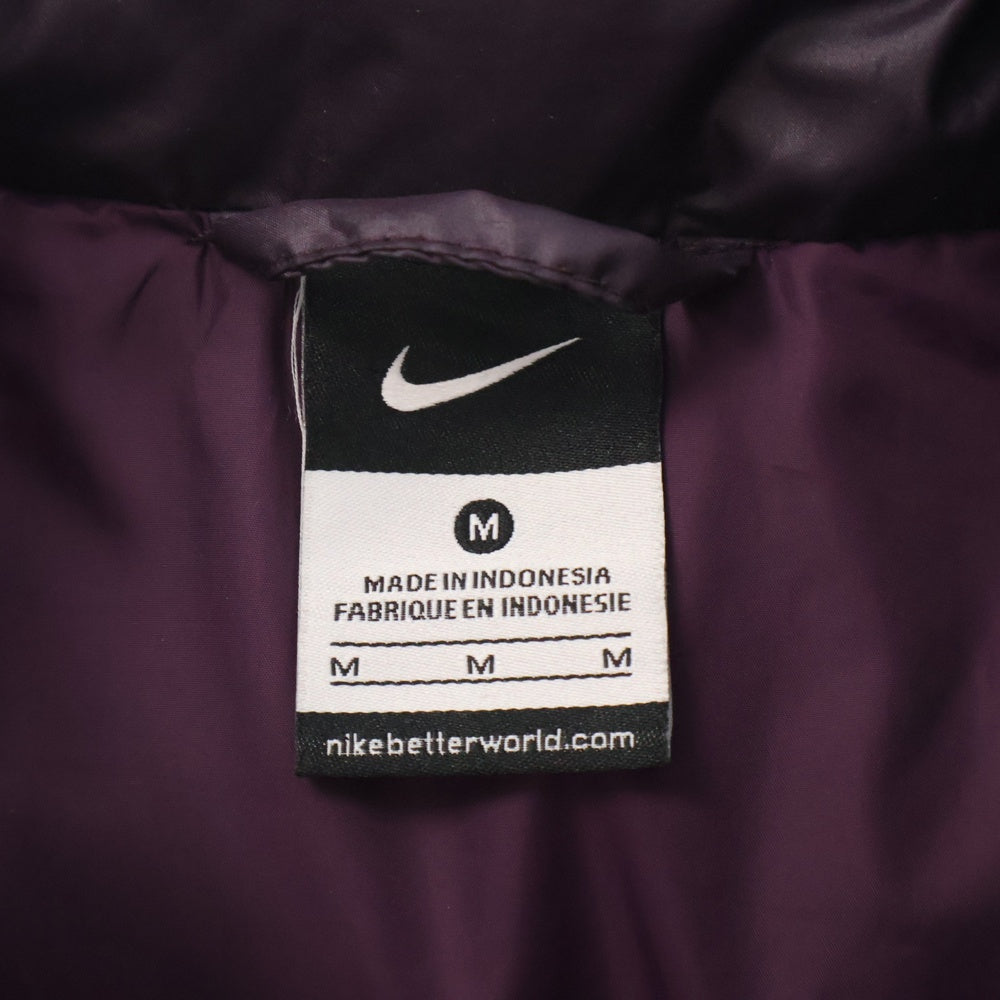 NIKE(ナイキ) WMNS 550 FILL DOWN フェイクファージップアップフィルダウンジャケット パープル 484684-679 レディース