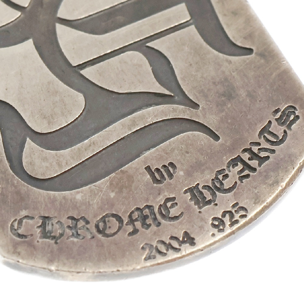 CHROME HEARTS(クロムハーツ) D TAG LRG FOTI CLITZEN フォティクリッツェン ラージドッグタグ ペンダントトップ シルバー