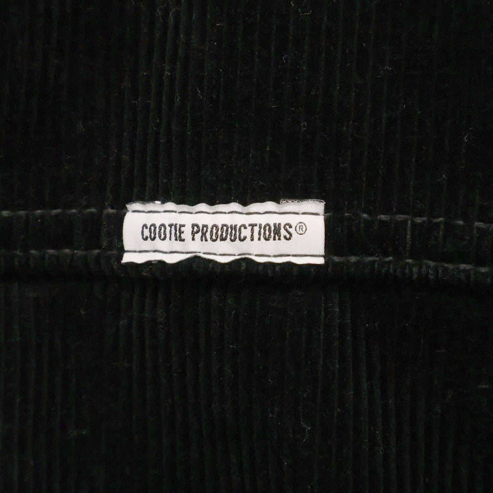 COOTIE PRODUCTIONS(クーティー プロダクションズ) 24AW CCORDUROY CATTLEMAN JACKET コーデュロイ ボア ランチジャケット ブラック CTE-24A209