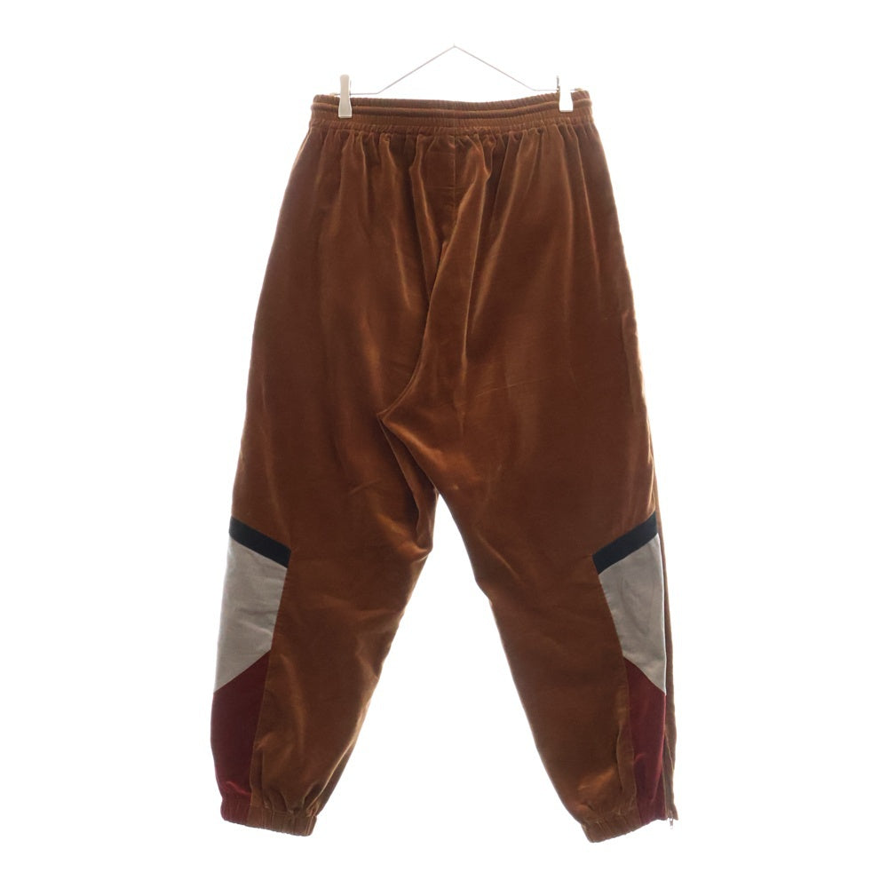 WACKO MARIA(ワコマリア) 23AW VELVETEEN TRACK PANT ベルベティーン トラックパンツ ブラウン 23FW-WMO-TP06